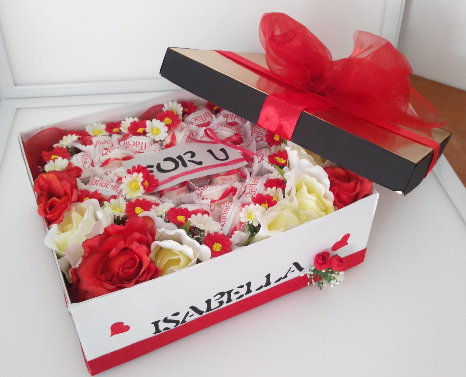 Box s cukrovinkami